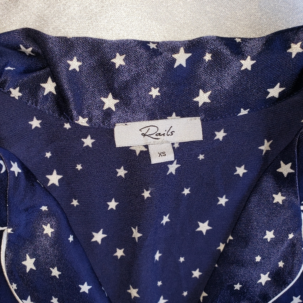 Rails Satin Pajama Set Sz XS - Picture 11 of 13